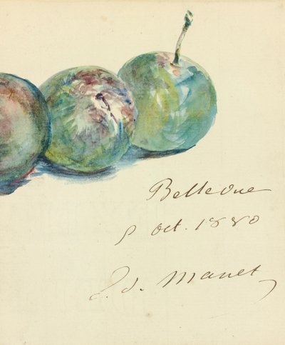 Letter by Édouard Manet